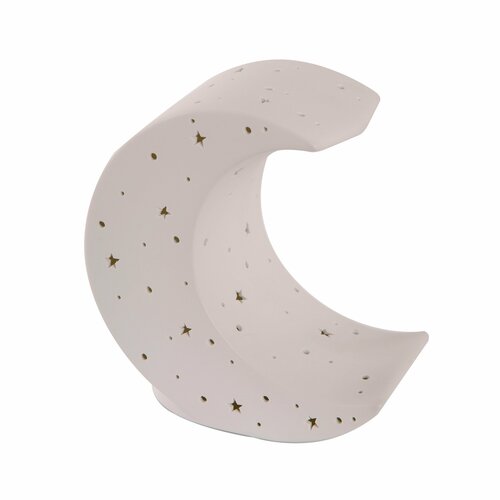 Светильник настольный керамический белый 