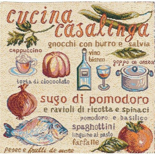 Салфетка декоративная, гобелен 32х32 см 