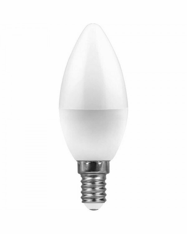 Светодиодная LED лампа свеча Feron 11вт E14 4000K белый матовая свеча (LB-770) 25942