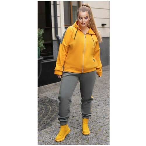 фото Костюм, размер 62, желтый технобренд