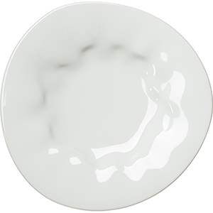 Тарелка «Фламенко»; фарфор; D=25см; белый, Lilien Austria, QGY - FLA2125