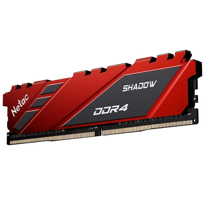 Netac Модуль памяти DDR4 8Gb 3200MHz Netac Shadow Red C16 NTSDD4P32SP-08R