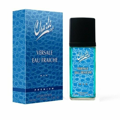 Лосьон одеколон после бритья Charle style Versale eau fraiche по мотивам Versace eau fraiche, 100 мл (комплект из 5 шт)