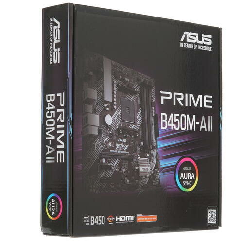 Материнская плата ASUS PRIME B450M-A II