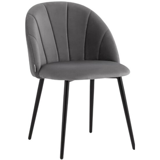 Стул обеденный Stool Group Логан NEW велюр серый