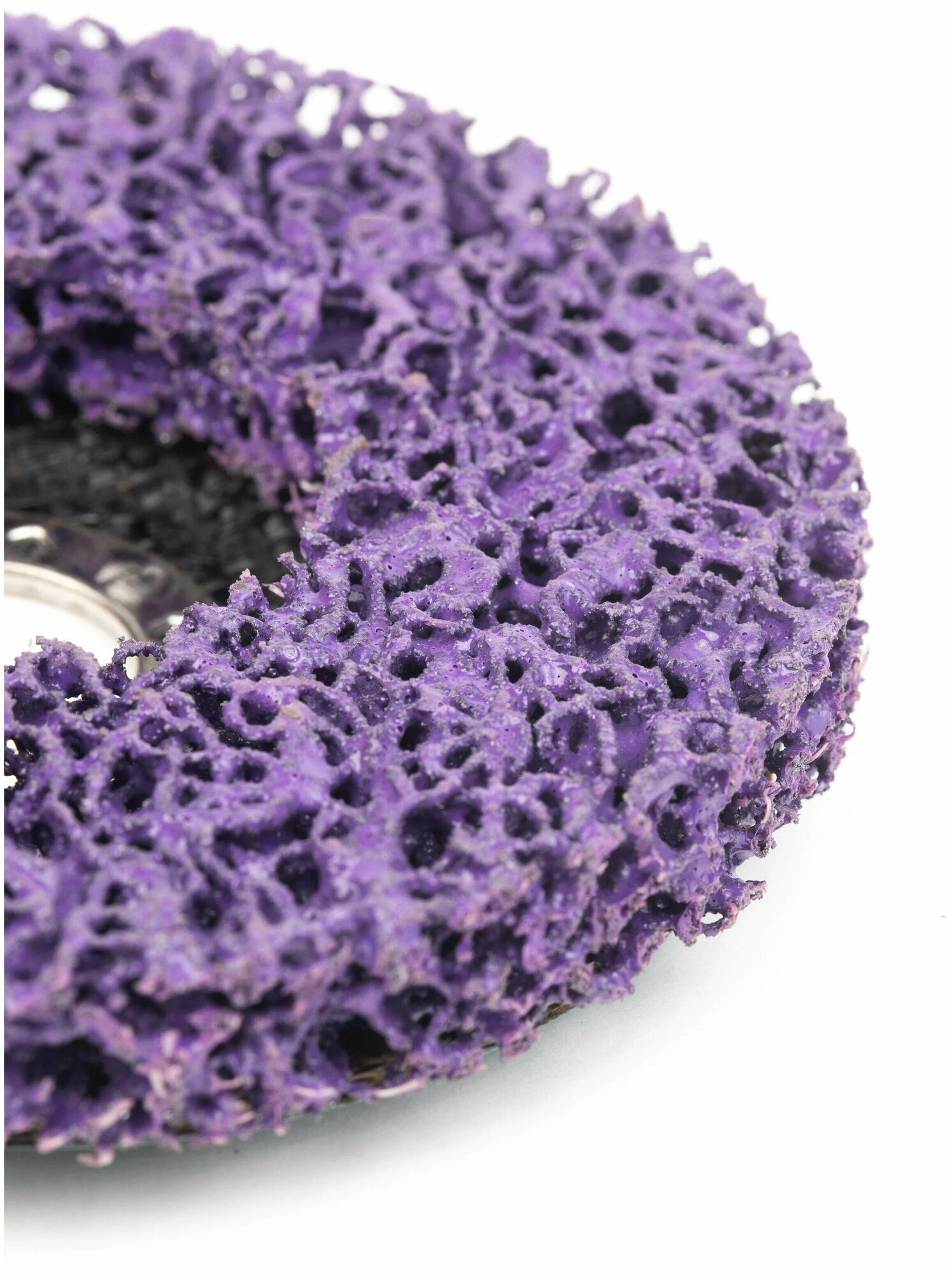 Зачистной диск Стронг коралловый фиолетовый для УШМ мягкой жесткости 125мм