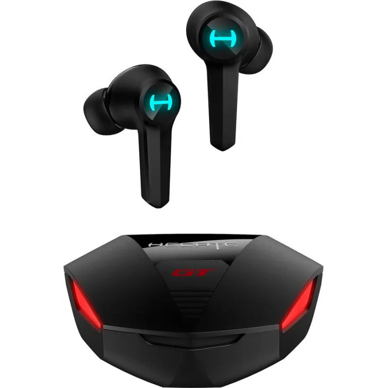 Наушники с микрофоном Edifier GT4 S черный вкладыши BT/Radio