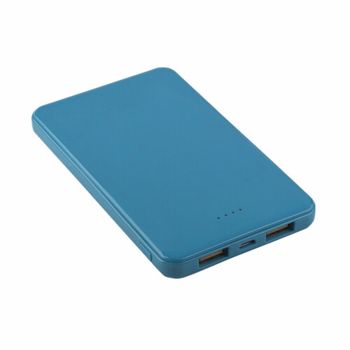 Универсальный внешний аккумулятор LP Li-Pol 5000mAh 2 USB выхода 1А 21А синий 104000₽