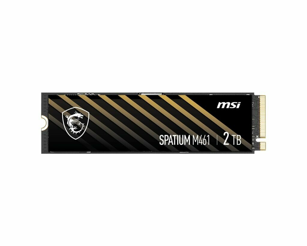 SSD жесткий диск SPATIUM M461 2TB MSI PCIE 4.0 NVME M.2 2TB