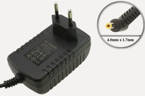 Изображение товара Зарядное устройство 22V - 22.6V, 0.5A, 4.0mm x 1.7mm (5102767-52, C200050WR), для Black and Decker CD18C, CD18CAB, EPC18