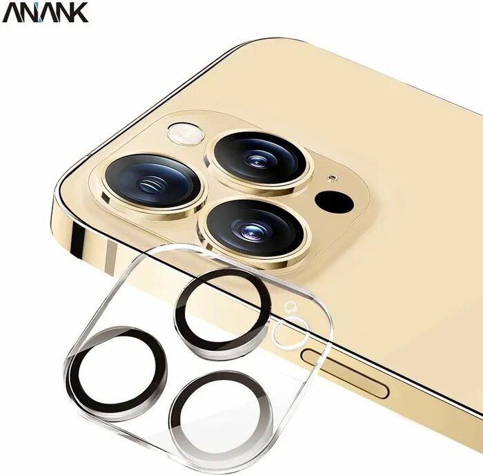 Защитное стекло ANANK на камеру iPhone 12 Pro 2.5D Camera Guard Усиленный край