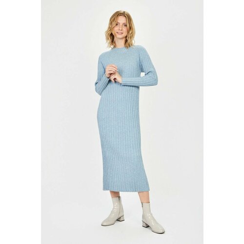 фото Платье baon, размер 48, голубой