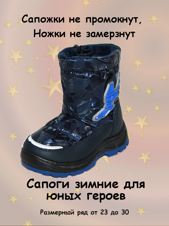 Зимние сапоги 