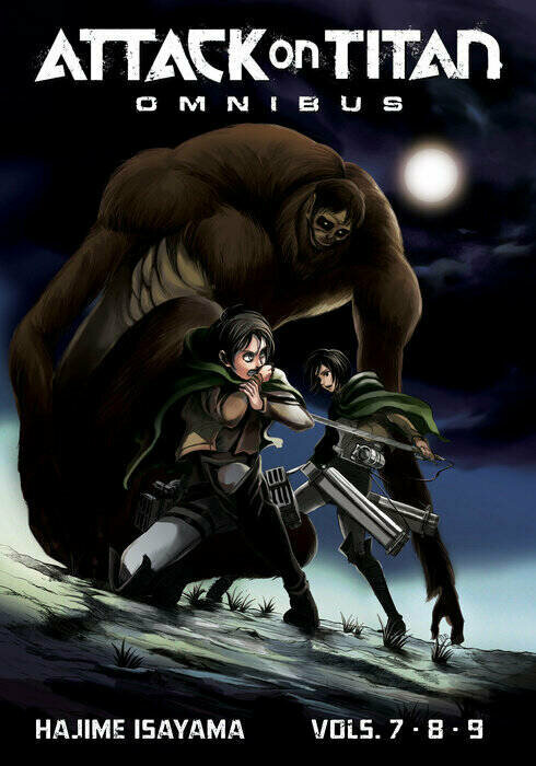 Hajime Isayama. Attack on Titan Omnibus 3 (Vol. 7-9) (Hajime Isayama) Атака Титанов Омнибус 3 (Том 7-9) (Хадзимэ Исаяма) / Книги на английском языке - фото №1