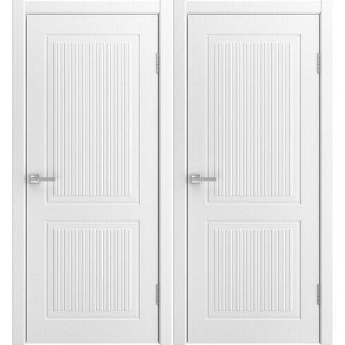Межкомнатная дверь Ульяновская Гера-2 эмаль белая (900х2000, Белый) межкомнатная дверь ульяновская аура эмаль белая 900х2000 белый