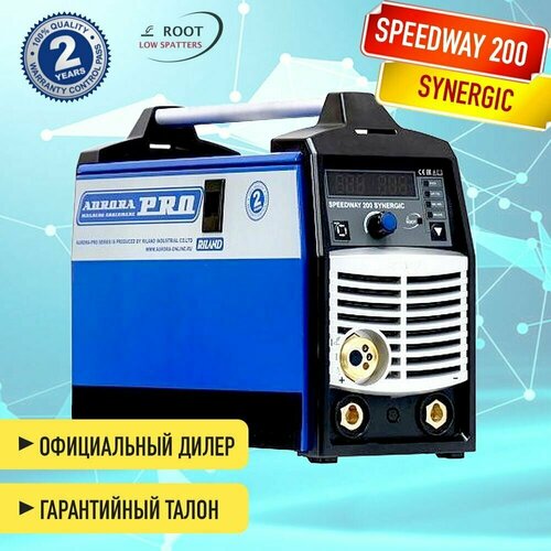 Полуавтомат инвертор SPEEDWAY 200 IGBT SYNERGIC MIGMAGMMA AuroraPRO 4050000₽