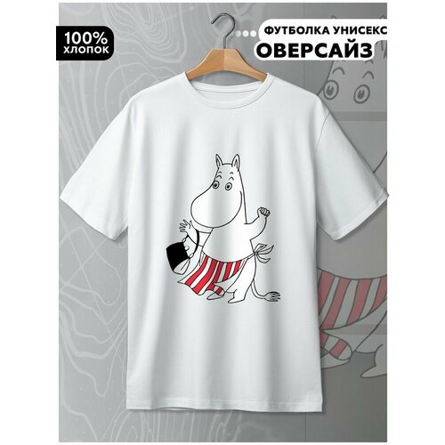 фото Футболка hypnotica, размер l, белый