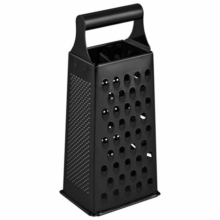 фото Терка LEONORD Master 24см 4-х гранная универсальная без поддона нерж. сталь non-stick черная