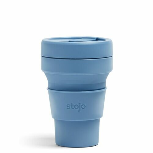 Стакан складной Stojo Pocket Cup Steel, 355 мл