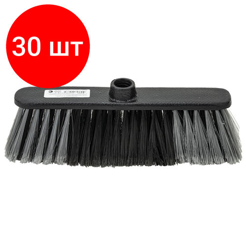 Комплект 30 шт Щетка для уборки ширина 27 см щетина 7 см двуцветная пластик еврорезьба IDEA Стандарт М 5101 8474₽