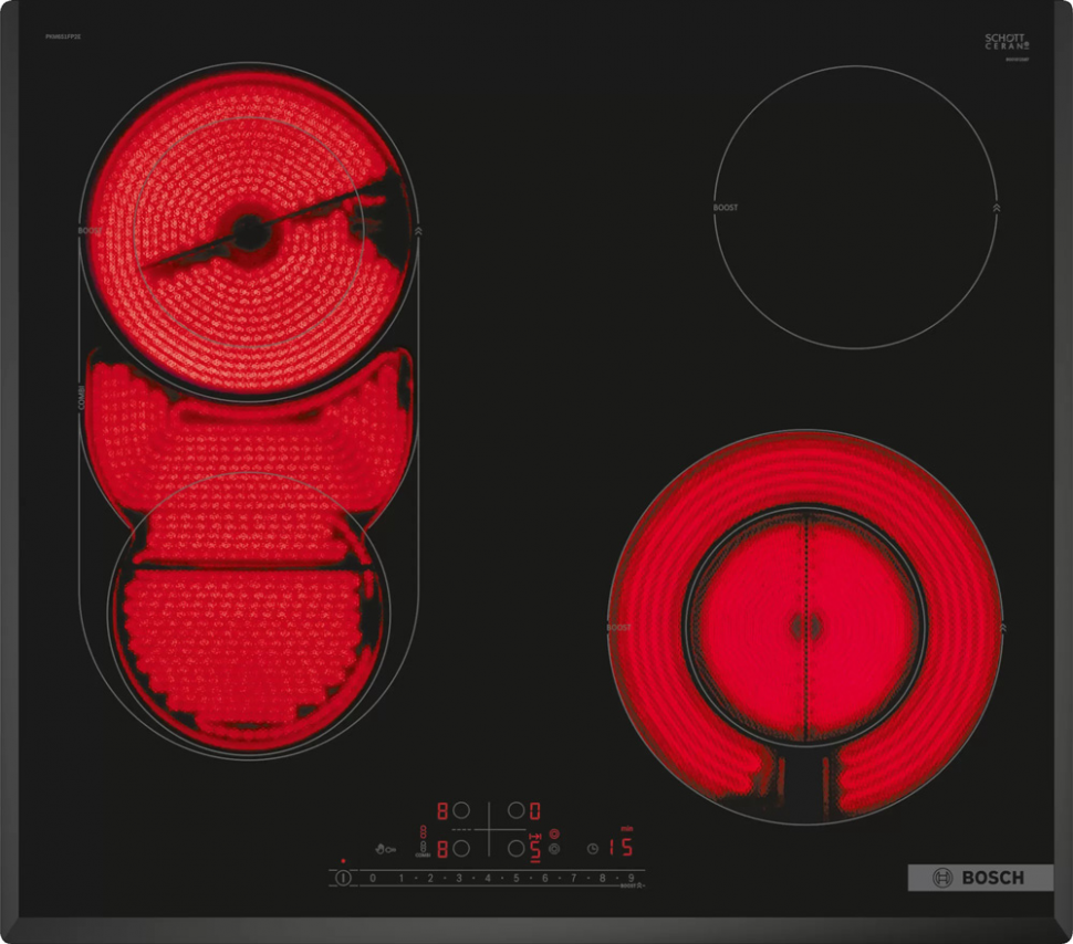 Электрическая варочная панель Bosch PKM651FP2E