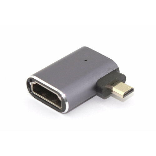 Переходник micro HDMI на HDMI влево