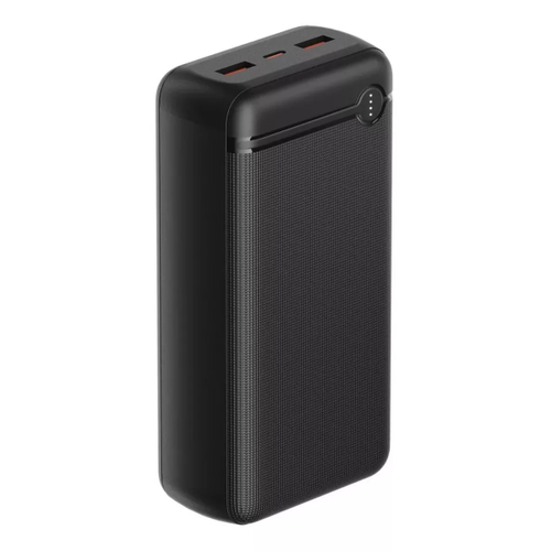 Внешний аккумулятор Olmio P-30 30000mAh 20W PD, QC, LCD, Черный