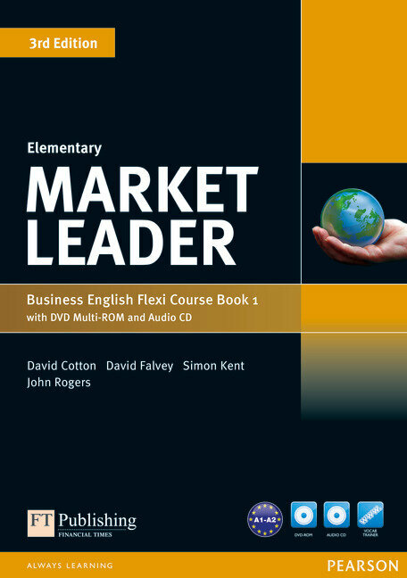 Market Leader 3rd Edition Elementary Flexi Coursebook with Practice File A with DVD-ROM and Audio CD