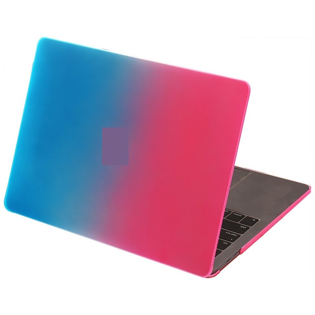 Чехол для Macbook New Pro 15"(A1707/A1990) - розово-синий