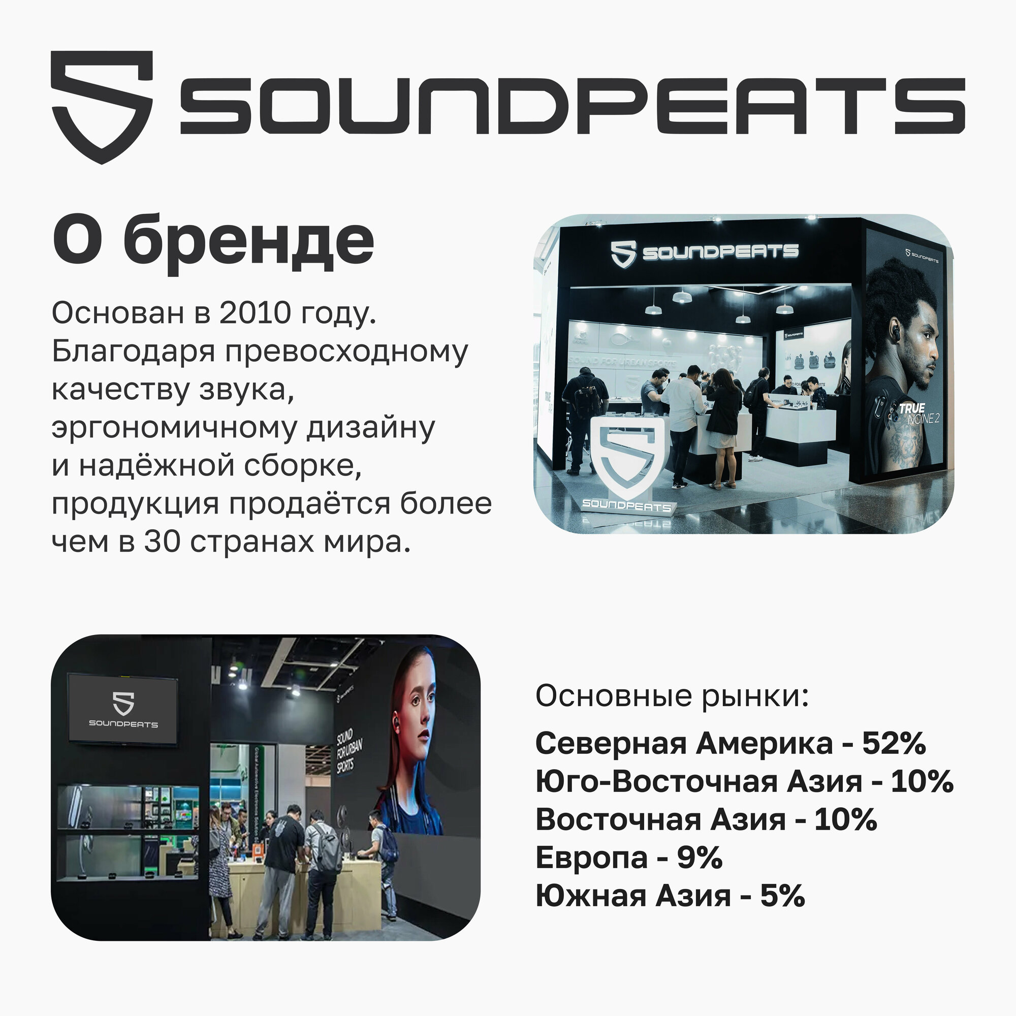 Наушники SoundPeat Clear - черный