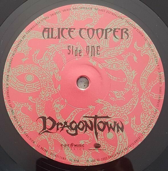 Виниловая пластинка Cooper, Alice, Dragontown (4029759143178) IAO - фото №4