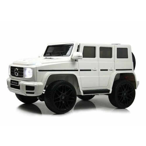 Другие электромобили Rivertoys Детский электромобиль Mercedes-Benz G500 (E333EE) белый