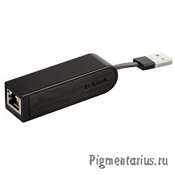 D-Link DUB-E100/E1A Сетевой адаптер с 1 портом 10/100Base-TX для шины USB 2.0