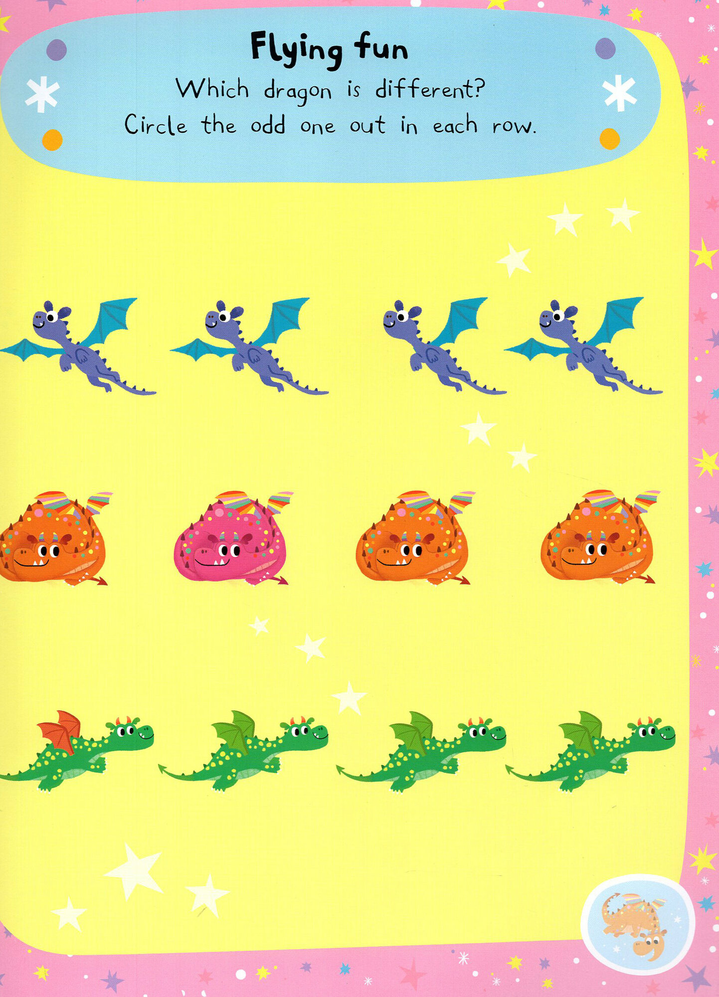 My Magical Dragon. Sparkly Sticker Activity Book - фото №3