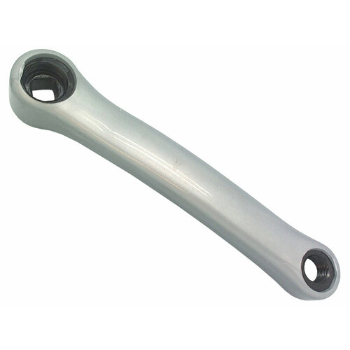 фото Тайваньские производители шатун левый под кв, 170мм, сталь/пласт, светлый