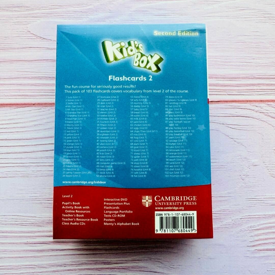 Kid's Box. 2nd Edition. Level 2. Flashcards. Pack of 103 - фото №14