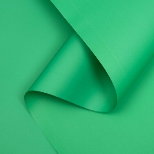 Пленка КНР матовая, базовые цвета, зеленая, 57 см х 10 м
