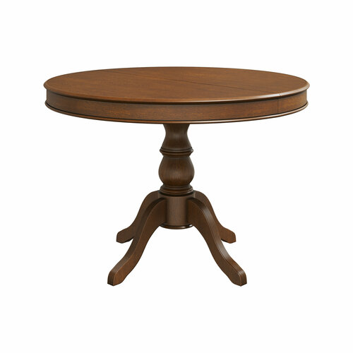 Стол обеденный круглый раздвижной Патриция-2 1000-1340x1000 деревянный испанский орех испанский орех ALP00015145 58440₽