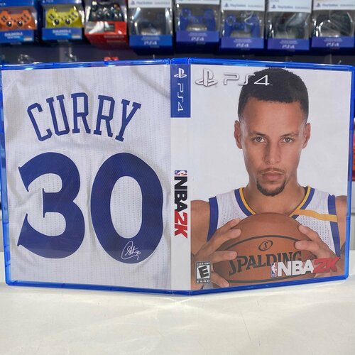 Эксклюзивная обложка PS4 для NBA Curry №1