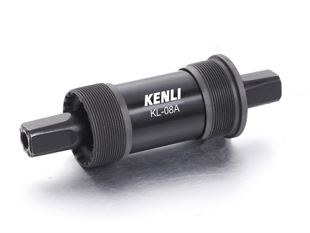 KENLI Каретка Kenli KL-08A 68 мм под квадрат, стальные чашки (122,5 мм)