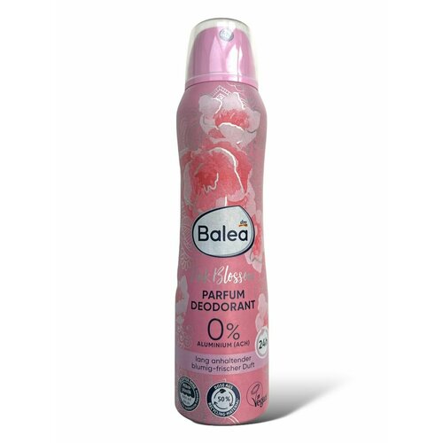 дезодорант balea pink blossom 150мл Дезодорант-спрей парфюмерный Pink Blossom, 150 мл