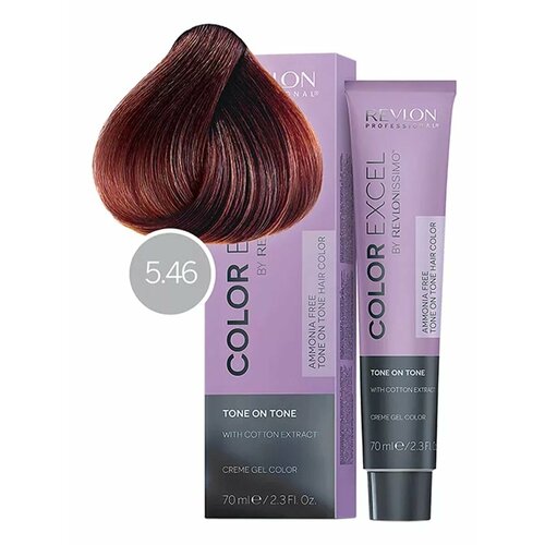 Краска крем для волос Color Excel CE 5-46 revlon professional revlonissimo color excel полуперманентный краситель 10 02 светло перламутровый 70 мл