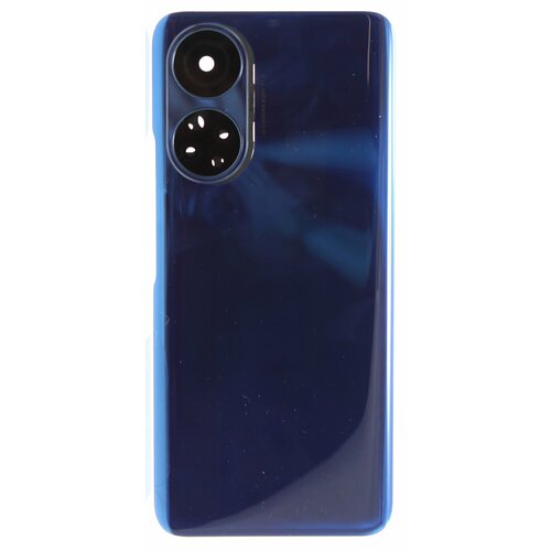 Задняя крышка для Huawei Honor X7 (CMA-LX1/CMA-LX2) Синяя (со скотчем и стеклом камеры)