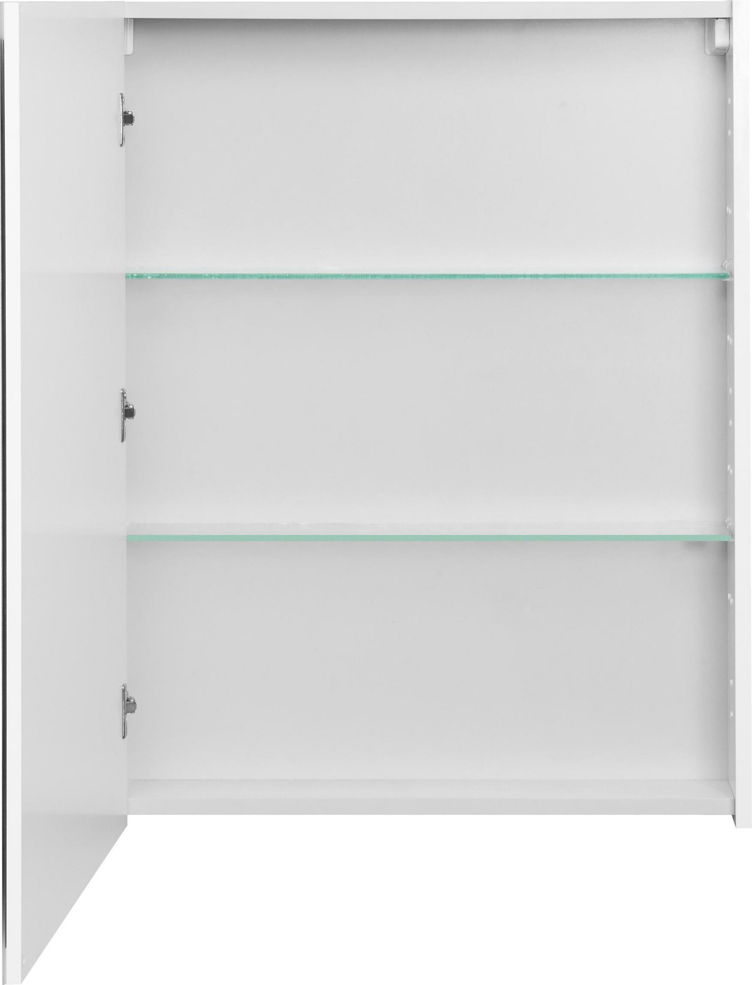 Зеркальный шкаф Aquaton Нортон 65 1A249102NT010, белый глянцевый