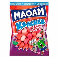 Жевательные конфеты Haribo Maoam Kracher Wild Red Berries со вкусом лесных ягод (Германия), 200 г