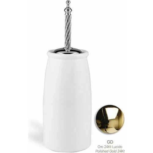 Ёршик Stil Haus Giunone G12A(02) напольный, хром/золотой