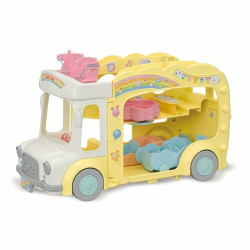 фото Набор детский двухэтажный автобус sylvanian families