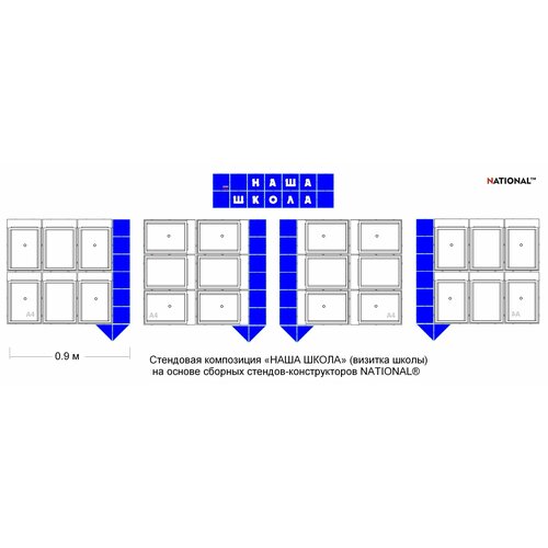 Стенды Визитка школы 31000₽