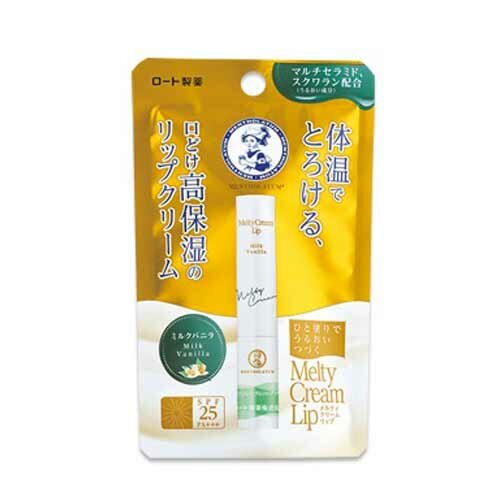 Rohto Mentholatum Melty Lip Cream SPF 25 PA  Крембальзам для губ