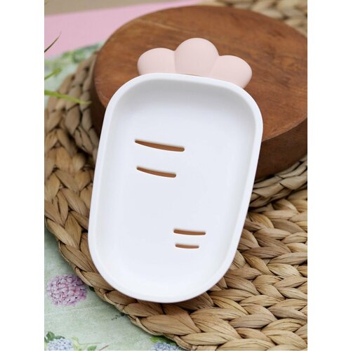 Мыльница пластиковая настольная Carrot 159₽